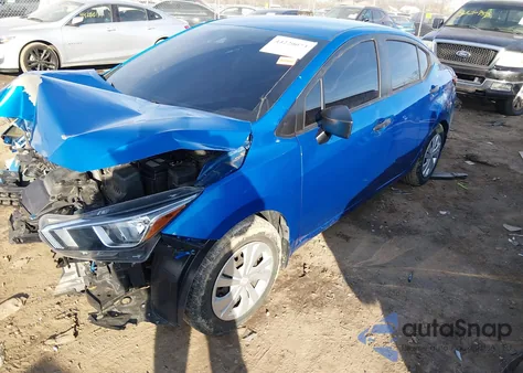 2020 Nissan Versa S Xtronic Cvt z USA, uszkodzony, nr VIN 3N1CN8DV6LL903024